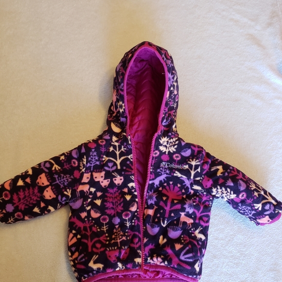 Columbia 6-12M reversible coat - Picture 2 of 2